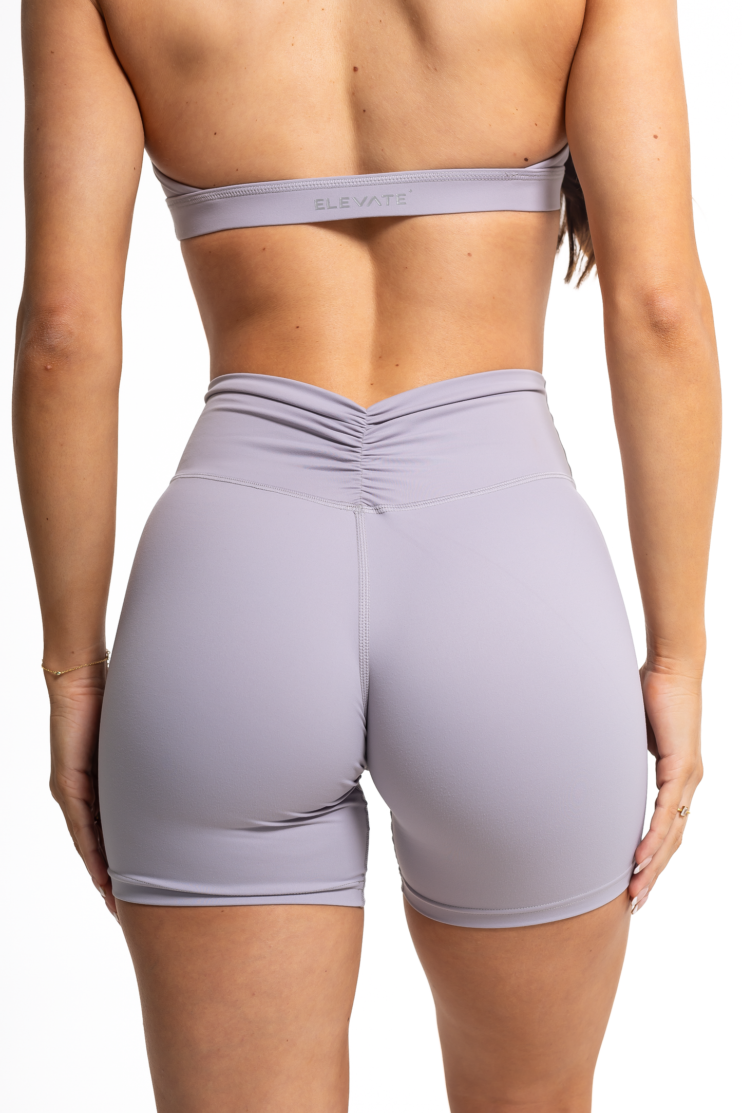 Sculpt shorts - Lilac Grey