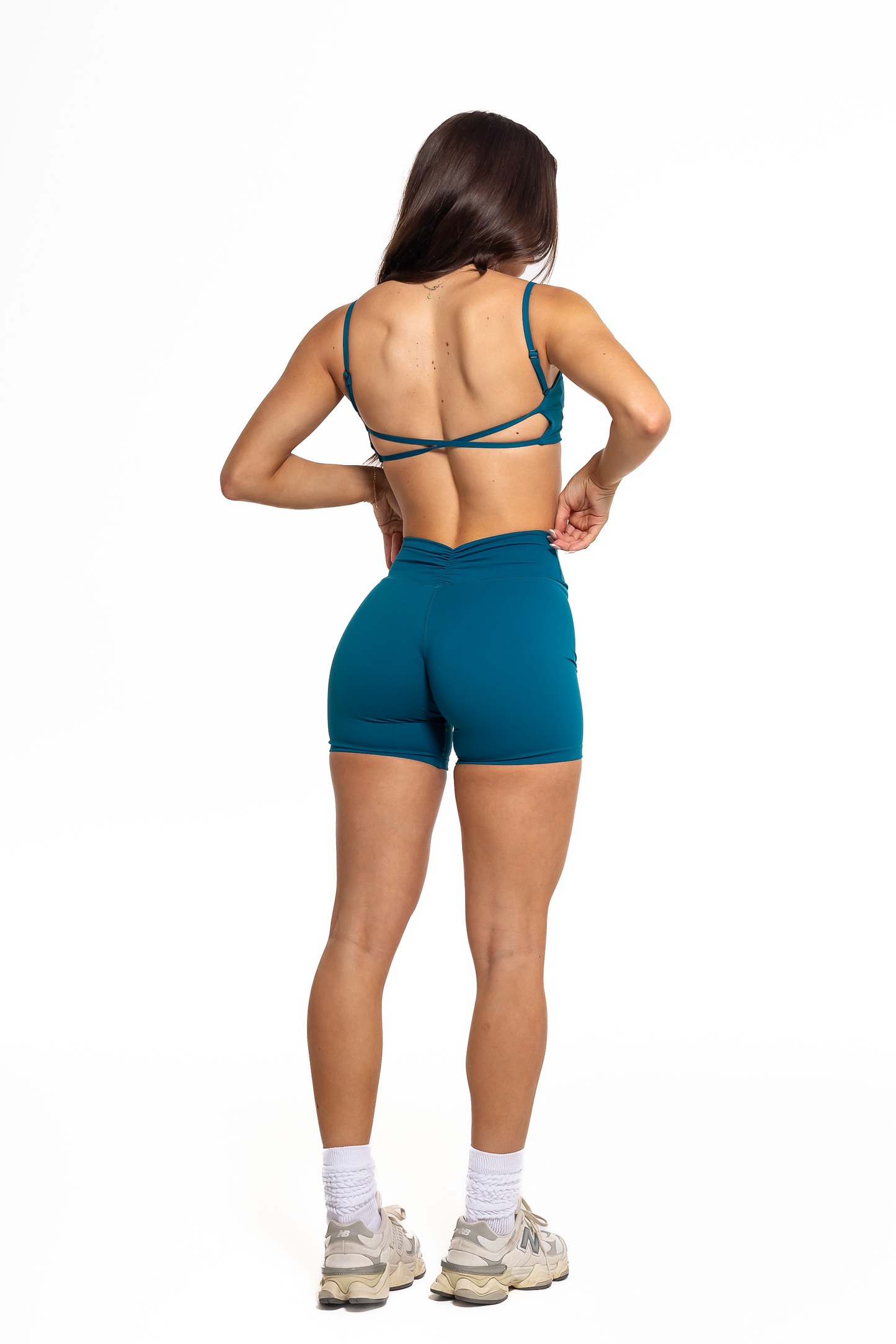 Sculpt shorts - Ocean Teal