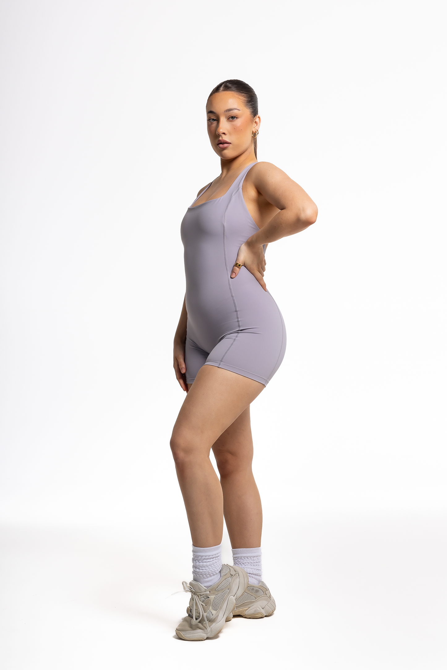 Eclipse One Piece - Lilac Grey *Bundle 3 for 20% off