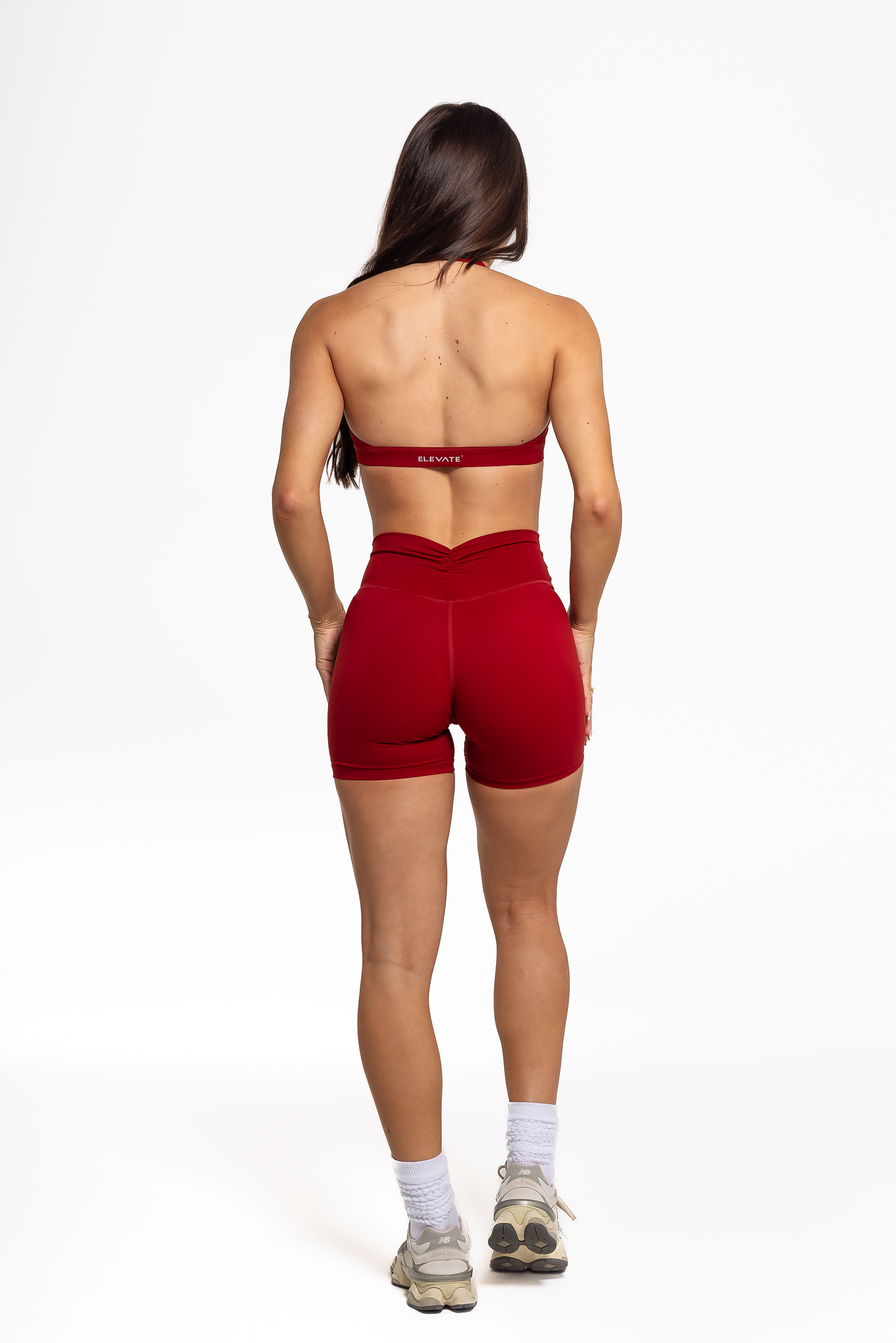 Sculpt shorts - Wine Red