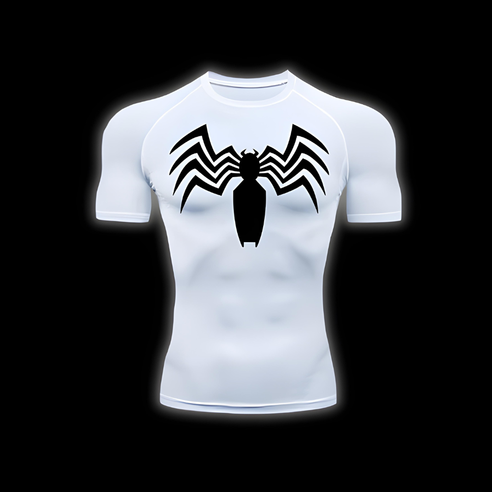 Spider Short Sleeve Compression Shirt