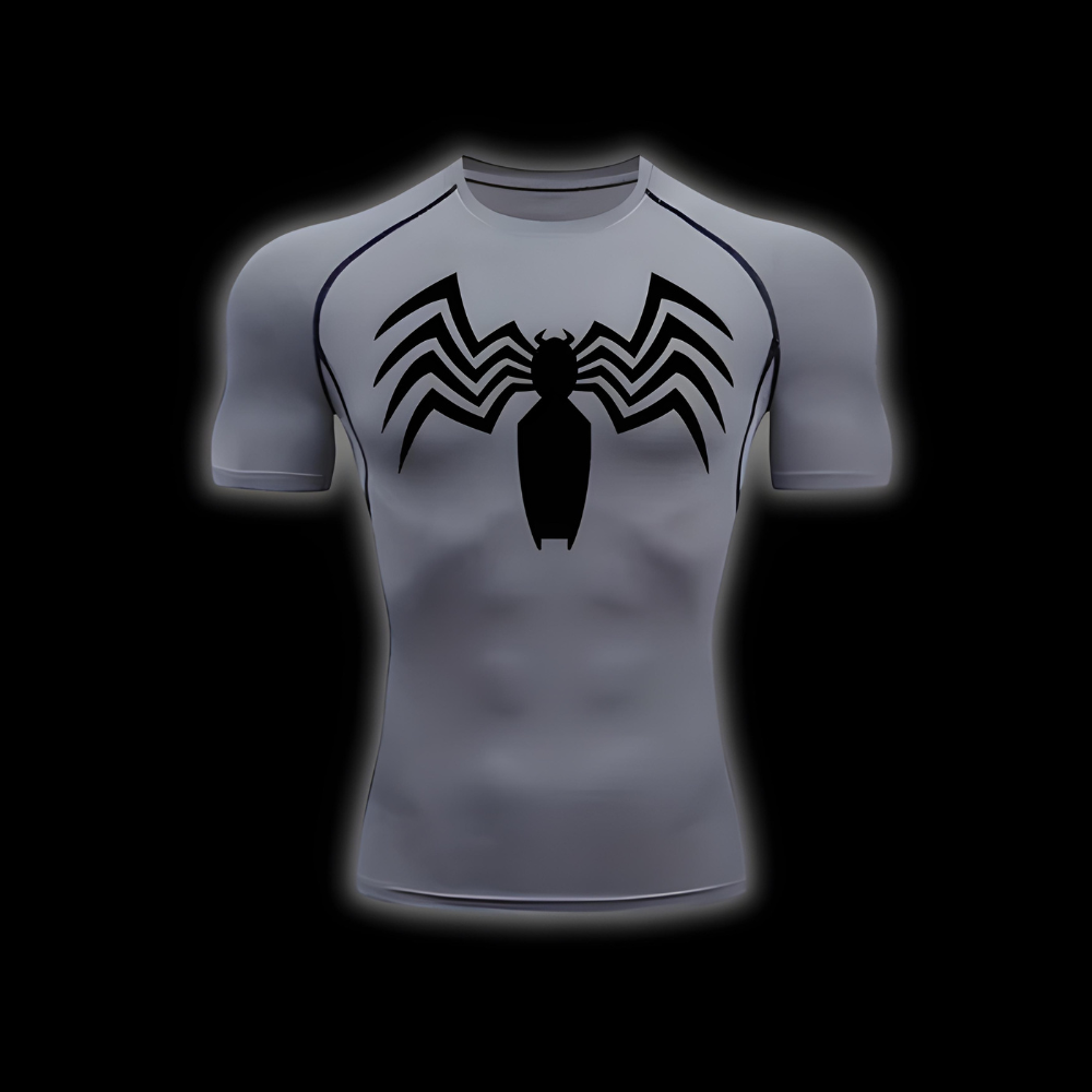 Spider Short Sleeve Compression Shirt