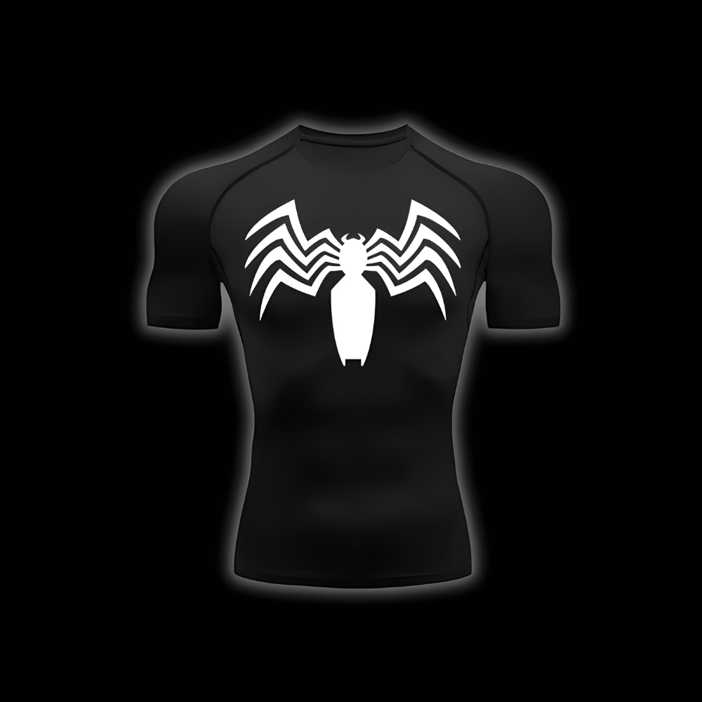 Spider Short Sleeve Compression Shirt